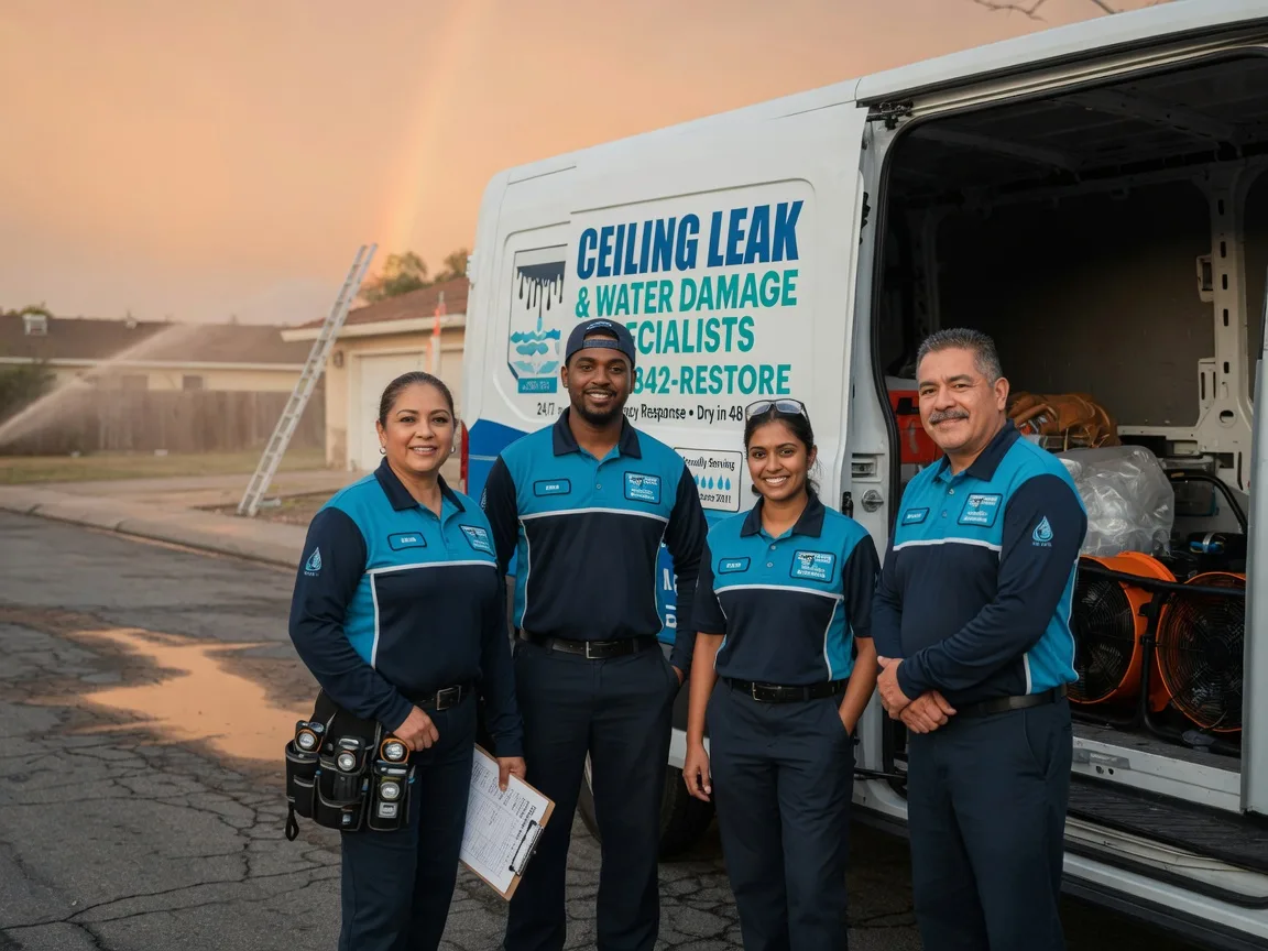 Ceiling Leak Cleanup company in Union, MI